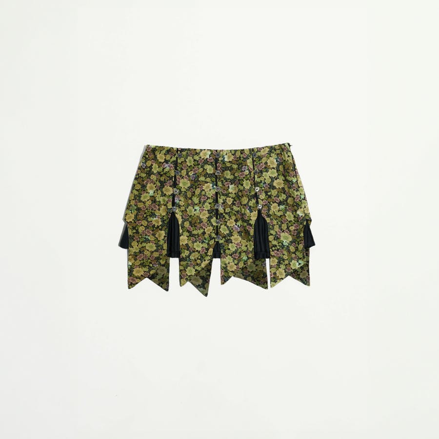 Panel mini skirt