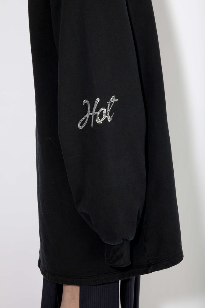 XXL hoodie hot rich famous black